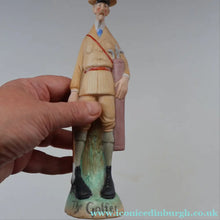 Load image into Gallery viewer, Very Rare Antique Bisque Porcelain SKINNY or Elongated Figurine by Schafer &amp; Vater: THE GOLFER - Schafer &amp; Vater
