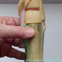 Load image into Gallery viewer, Very Rare Antique Bisque Porcelain SKINNY or Elongated Figurine by Schafer &amp; Vater: THE GOLFER
