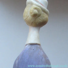 Load image into Gallery viewer, Antique Bisque Porcelain SKINNY or Elongated Figurine by Schafer &amp; Vater: THE LITTLE SHOE SHINER
