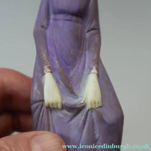 Load image into Gallery viewer, Very Rare Antique Bisque Porcelain SKINNY or Elongated  Figurine by Schafer &amp; Vater: THE LITTLE SHOE SHINER
