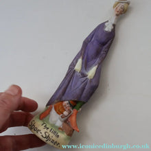 Load image into Gallery viewer, Very Rare Antique Bisque Porcelain SKINNY or Elongated  Figurine by Schafer &amp; Vater: THE LITTLE SHOE SHINER
