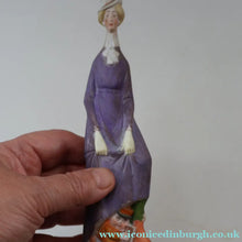 Load image into Gallery viewer, Very Rare Antique Bisque Porcelain SKINNY or Elongated  Figurine by Schafer &amp; Vater: THE LITTLE SHOE SHINER
