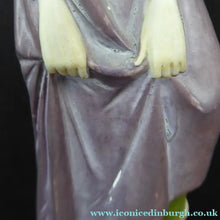 Load image into Gallery viewer, Antique Bisque Porcelain SKINNY or Elongated Figurine by Schafer &amp; Vater: THE LITTLE SHOE SHINER
