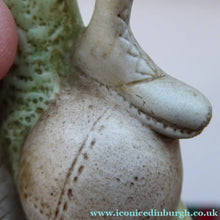 Load image into Gallery viewer, Very Rare Antique Bisque Porcelain SKINNY or Elongated Figurine by Schafer &amp; Vater: THE VICTOR (Footballer) 
