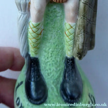 Load image into Gallery viewer, Very Rare Antique Bisque Porcelain SKINNY or Elongated  Figurine by Schafer &amp; Vater: LONDON SCOTTISH
