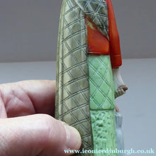 Load image into Gallery viewer, Very Rare Antique Bisque Porcelain SKINNY or Elongated  Figurine by Schafer &amp; Vater: LONDON SCOTTISH
