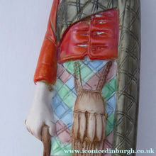Load image into Gallery viewer, Very Rare Antique Bisque Porcelain SKINNY or Elongated  Figurine by Schafer &amp; Vater: LONDON SCOTTISH

