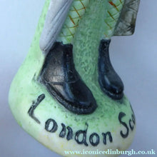 Load image into Gallery viewer, Very Rare Antique Bisque Porcelain SKINNY or Elongated  Figurine by Schafer &amp; Vater: LONDON SCOTTISH
