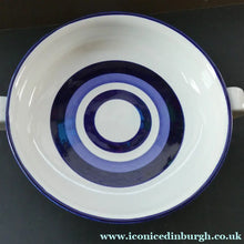 Load image into Gallery viewer, Arabia Paju Pattern 1960s Fruit Bowl with Twin Handles and Pedestal Base

