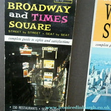 Load image into Gallery viewer, Four American New York Go Guide Booklets by Lew Frank. Published 1963
