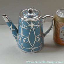 Load image into Gallery viewer, Very Rare EDWARDIAN PARAGON Star Mark. Porcelain &amp; Applied Silver Cabaret Coffee Service
