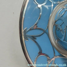 Load image into Gallery viewer, Very Rare EDWARDIAN PARAGON Star Mark. Porcelain &amp; Applied Silver Cabaret Coffee Service
