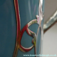Load image into Gallery viewer, Very Rare EDWARDIAN PARAGON Star Mark. Porcelain &amp; Applied Silver Cabaret Coffee Service

