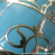 Load image into Gallery viewer, Very Rare EDWARDIAN PARAGON Star Mark. Porcelain &amp; Applied Silver Cabaret Coffee Service
