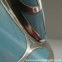 Load image into Gallery viewer, Very Rare EDWARDIAN PARAGON Star Mark. Porcelain &amp; Applied Silver Cabaret Coffee Service
