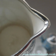 Load image into Gallery viewer, Very Rare EDWARDIAN PARAGON Star Mark. Porcelain &amp; Applied Silver Cabaret Coffee Service
