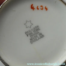 Load image into Gallery viewer, Very Rare EDWARDIAN PARAGON Star Mark. Porcelain &amp; Applied Silver Cabaret Coffee Service
