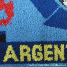 Load image into Gallery viewer, 1978 World Cup. Scotland Argentia Souvenir Wool Fireside Rug
