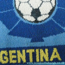 Load image into Gallery viewer, 1978 World Cup. Scotland Argentia Souvenir Wool Fireside Rug
