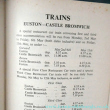 Load image into Gallery viewer, VERY RARE Publications Relating to the BRITISH INDUSTRIES FAIR held at Olympia in 1955
