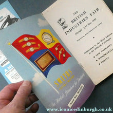 Load image into Gallery viewer, VERY RARE Publications Relating to the BRITISH INDUSTRIES FAIR held at Olympia in 1955
