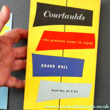 Load image into Gallery viewer, VERY RARE Publications Relating to the BRITISH INDUSTRIES FAIR held at Olympia in 1955
