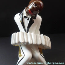 Load image into Gallery viewer, Very Rare ROBJ Collection ART DECO French Jazz Band Accordionist Figurine; c 1928
