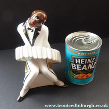 Load image into Gallery viewer, Very Rare ROBJ Collection ART DECO French Jazz Band Accordionist Figurine; c 1928
