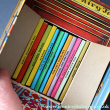 Load image into Gallery viewer, Very Rare Set of MURRAY'S Classic Fairy Tales (Treasure Hour). 12 Miniature Books in the Rare Box Shaped Like a Victorian Bookshop
