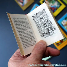Load image into Gallery viewer, Very Rare Set of MURRAY'S Classic Fairy Tales (Treasure Hour). 12 Miniature Books in the Rare Box Shaped Like a Victorian Bookshop
