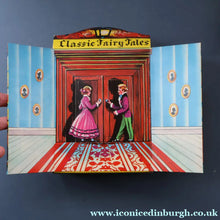 Load image into Gallery viewer, Very Rare Set of MURRAY'S Classic Fairy Tales (Treasure Hour). 12 Miniature Books in the Rare Box Shaped Like a Victorian Bookshop
