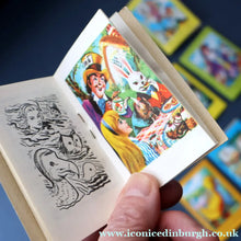 Load image into Gallery viewer, Very Rare Set of MURRAY'S Classic Fairy Tales (Treasure Hour). 12 Miniature Books in the Rare Box Shaped Like a Victorian Bookshop

