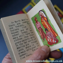 Load image into Gallery viewer, Very Rare Set of MURRAY'S My Learn and Know Books (Treasure Hour). 12 Miniature Books in the Rare Box Shaped Like a Mid Century School Room
