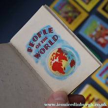 Load image into Gallery viewer, Very Rare Set of MURRAY'S My Learn and Know Books (Treasure Hour). 12 Miniature Books in the Rare Box Shaped Like a Mid Century School Room
