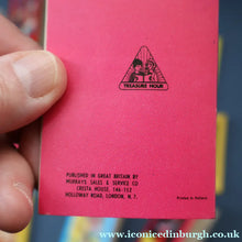 Load image into Gallery viewer, Very Rare Set of MURRAY'S My Learn and Know Books (Treasure Hour). 12 Miniature Books in the Rare Box Shaped Like a Mid Century School Room
