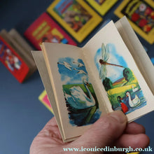 Load image into Gallery viewer, Very Rare Set of MURRAY'S My Learn and Know Books (Treasure Hour). 12 Miniature Books in the Rare Box Shaped Like a Mid Century School Room
