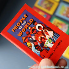 Load image into Gallery viewer, Very Rare Set of MURRAY'S My Learn and Know Books (Treasure Hour). 12 Miniature Books in the Rare Box Shaped Like a Mid Century School Room
