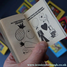 Load image into Gallery viewer, Very Rare Set of MURRAY'S My Learn and Know Books (Treasure Hour). 12 Miniature Books in the Rare Box Shaped Like a Mid Century School Room
