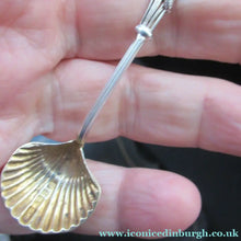 Load image into Gallery viewer, Victorian Hallmarked Silver Salt Dish and Spoons / Pin Cushions. Matching Swan Spoons In Fitted Case
