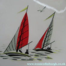Load image into Gallery viewer, VERY RARE Vintage 1950s Meakin Fishing Pattern Plates: REGATTA PATTERN
