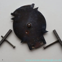 Load image into Gallery viewer, VERY RARE Vintage 1960s EDINBURGH Civil Service Motoring Club Car Badge

