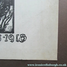 Load image into Gallery viewer, Frank Brangwyn WWI Proof for a Poster. Lithograph. Watch on the Rhine 9th Lancers. Pencil Signed
