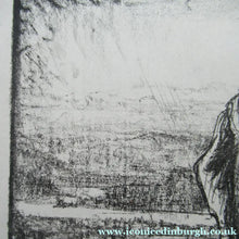 Load image into Gallery viewer, Frank Brangwyn WWI Proof for a Poster. Lithograph. Watch on the Rhine 9th Lancers. Pencil Signed
