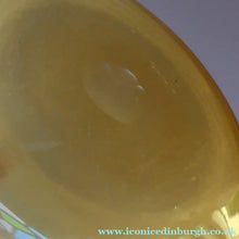 Load image into Gallery viewer, VERY TALL Golden Amber Glass GENIE Vase with Original Hollow Hand Blown Stopper. 27 inches
