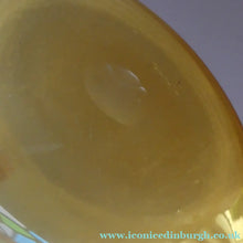 Load image into Gallery viewer, VERY TALL Golden Amber Glass GENIE Vase with Original Hollow Hand Blown Stopper. 27 inches
