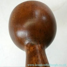 Load image into Gallery viewer, Tall Vintage Scandi-Style Teak Wooden Candlesticks with Metal Sconces
