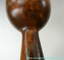 Load image into Gallery viewer, Tall Vintage Scandi-Style Teak Wooden Candlesticks with Metal Sconces
