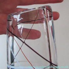 Load image into Gallery viewer, Vicke Lindstrand for Kosta Glass 1950s Vase Signed
