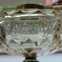 Load image into Gallery viewer, Antique VICTORIAN Paraffin or Oil Lamp with Brass Pillar. COMPLETE
