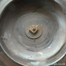 Load image into Gallery viewer, Antique VICTORIAN Paraffin or Oil Lamp with Brass Pillar. COMPLETE
